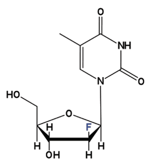 1 2 Fluoro 2 Deoxy Ss D Arabinofuranosyl Thymine 2 Fana T